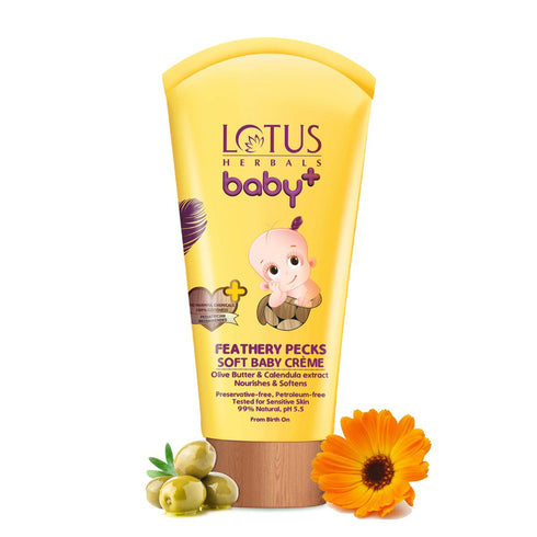 Lotus Baby Feathery Pecks Soft Baby Creme
